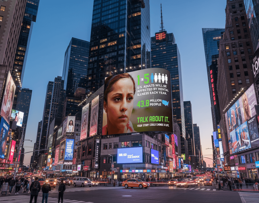 Stamp Out Stigma — awareness messaging